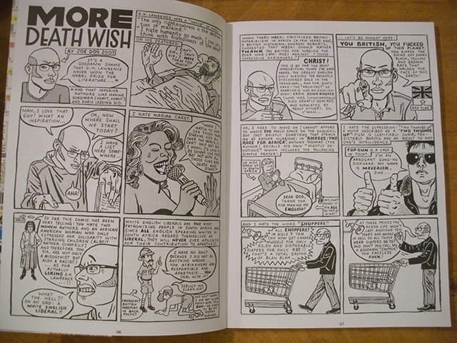 Work by Kannemeyer in Bitterkomix 15