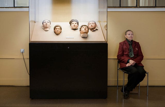"2nd Century Mummy Masks, Pushkin Museum"