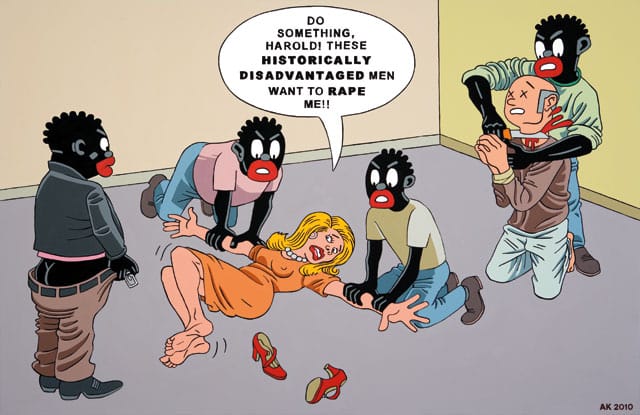 Anton Kannemeyer, “The Liberals”