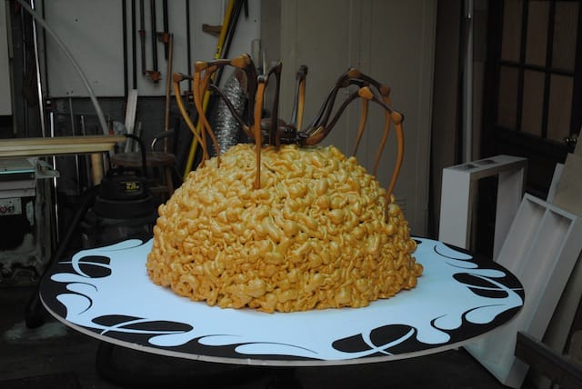 An ant sculpture by Lawrence Heintjes