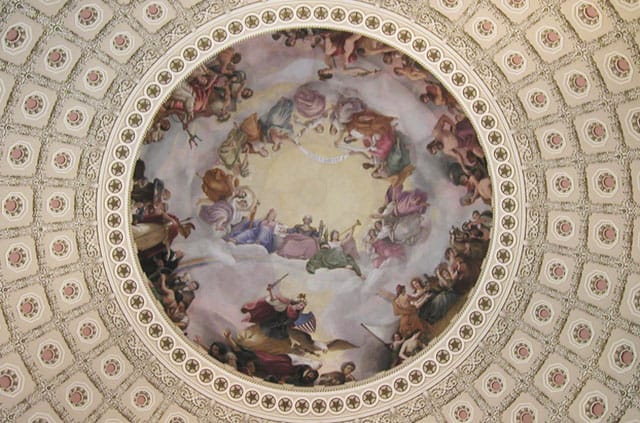 Constantino Brumidi's "The Apotheosis of Washington"