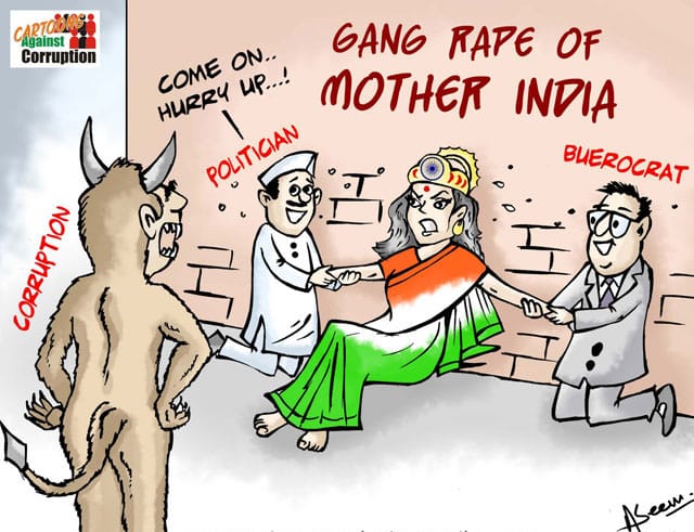 Aseem Trivedi, "Gang Rape of Mother India"