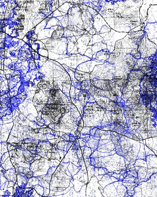 Group map for "Caught Mapping"