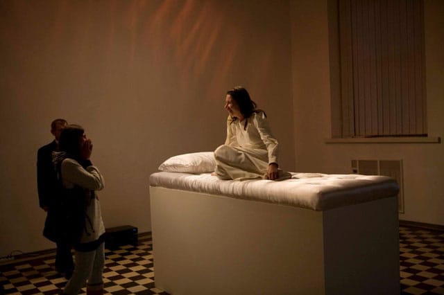 A Sleeping Beauty finds her "prince" (all images via the artist)