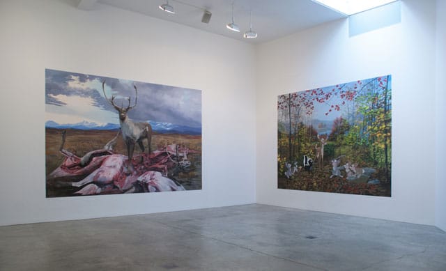 Installation view, Adam Cvijanovic, "Natural History,"