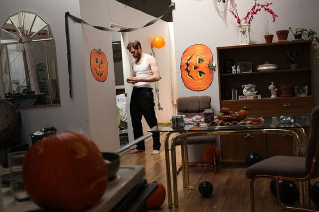 David Levine's "Habit" as Essex Street Market