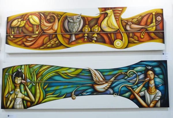 Rovi Jesher Salegumba, "Flock" and "Constant Conversation"