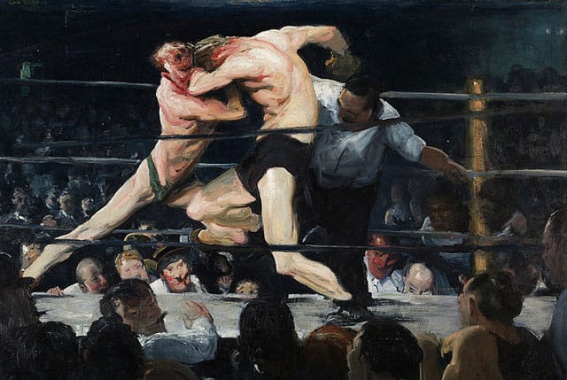 George Bellows, "Stag at Sharkey's"