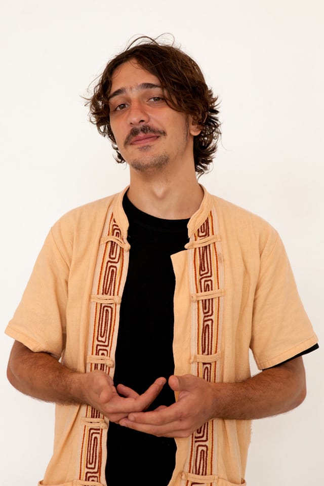 Sound artist Blu Simon Wasem