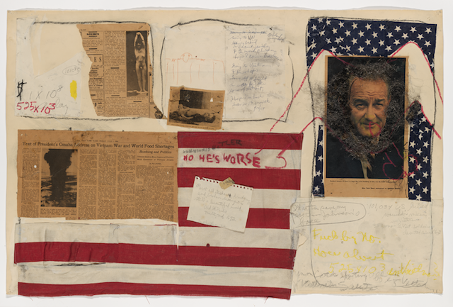 Judith Bernstein, "L.B.J." (1967)