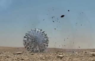 Massoud Hassani's Mine Kafon (Scree capture by Hyperallergic) 