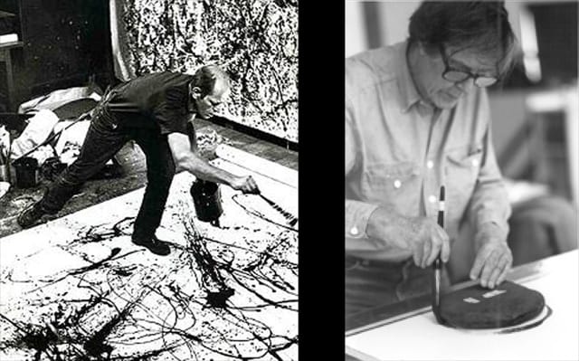 Jackson Pollock and John Cage