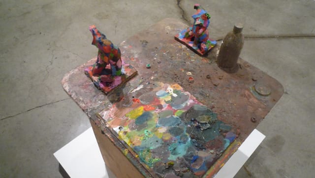 Richard Hawkins, "Two Polychromed Hermaphrodites" (2012) at Galerie Buchholz