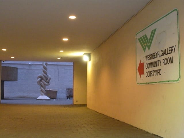 The Westbeth courtyard