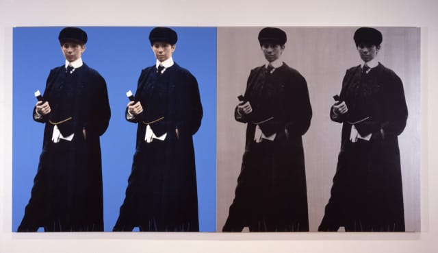 Deborah Kass, Double Double Yentl (My Elvis), 1992