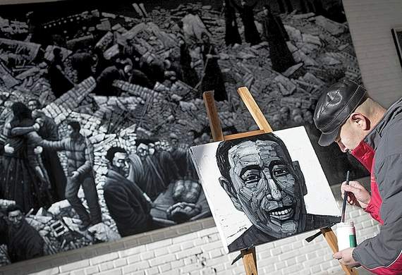 Painter Liu Yi (Image via bendbulletin)