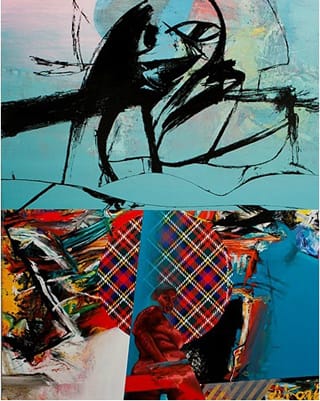 David Pappaceno, "BillStickJunkTick" (2012) (via kravetswehbygallery.com)