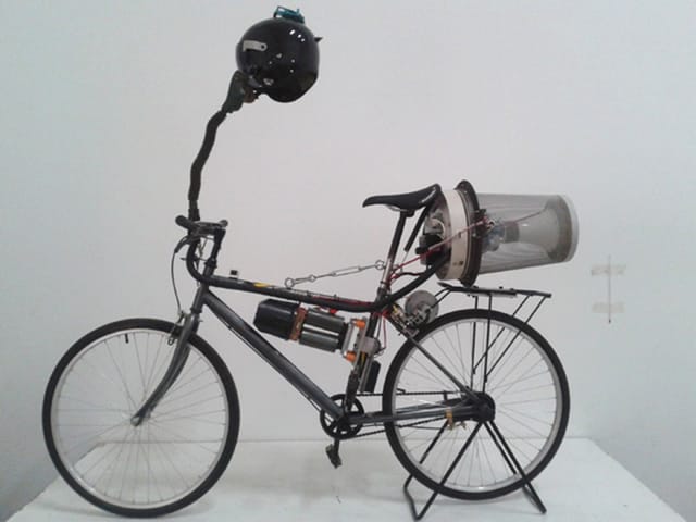 Matt Hope's "Breathing Bike" (Image via fabricatorz.org)