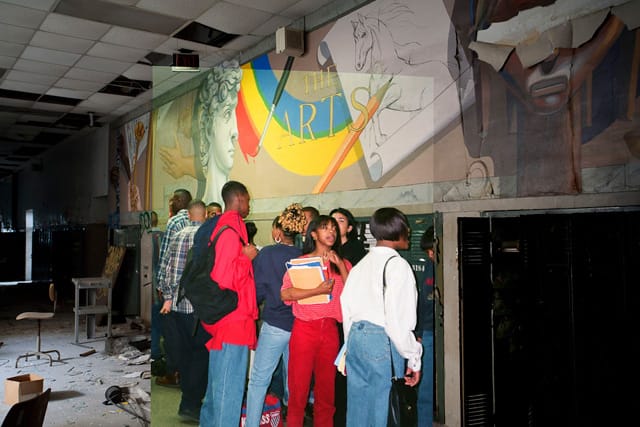 All images from Detroiturbex's "Cass Tech – Now and Then" series (all images via detroiturbex.com)