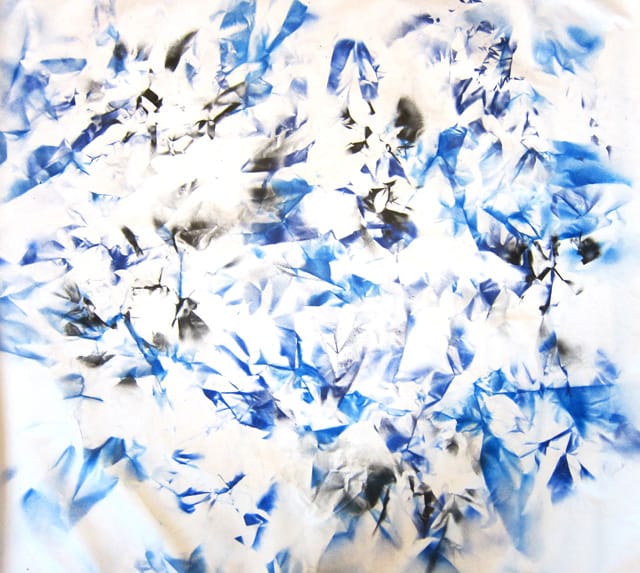 Futura 2000 Blueboy, 2013 Aerosol on canvas 54 x 54 in. Est. $40,000-$50,000