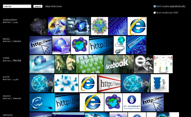 Screenshot of "Image Atlas" (Image by Hyperallergic)