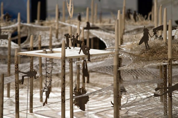 Kate Orff / SCAPE, "Oyster-tecture" (detail) (2010), architectural model, 24 x 96 x 114 inches (image via scapestudio.com)