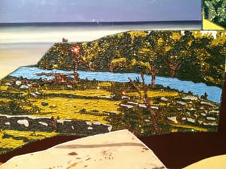 Detail of a landscape painting (click to enlarge)