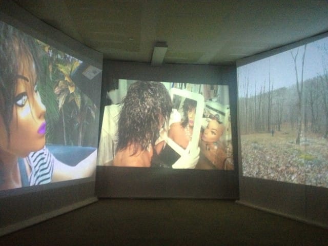 Narcissister, Narcissister is You, 2012, video (photo by author)