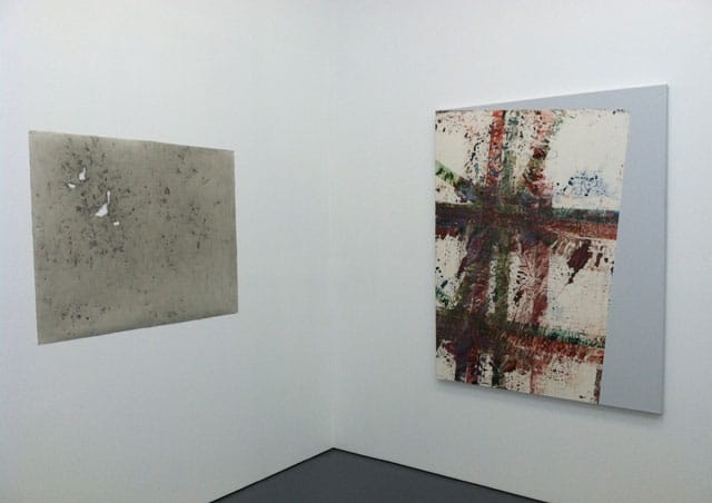 Installation view, "The New Brutalists" at Parallel Art Space (photo by the author for Hyperallergic)