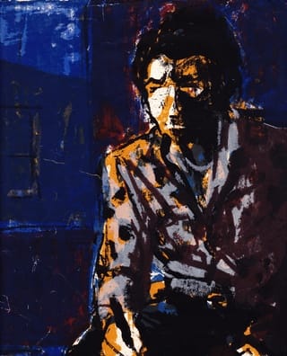 Eddie Johnson, "Self-Portrait" (1964). Serigraph. (All images courtesy of the author unless otherwise noted.)