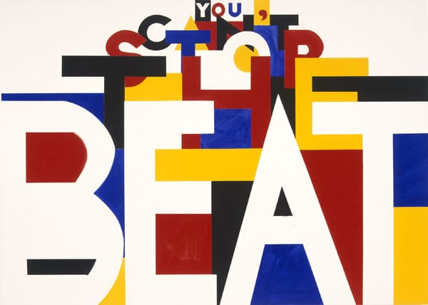 Deborah Kass, You Can't Stop the Beat, 2003