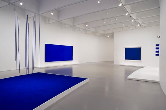 Installation view of Yves Klein at Hirshhorn (Image via Hirshhorn)