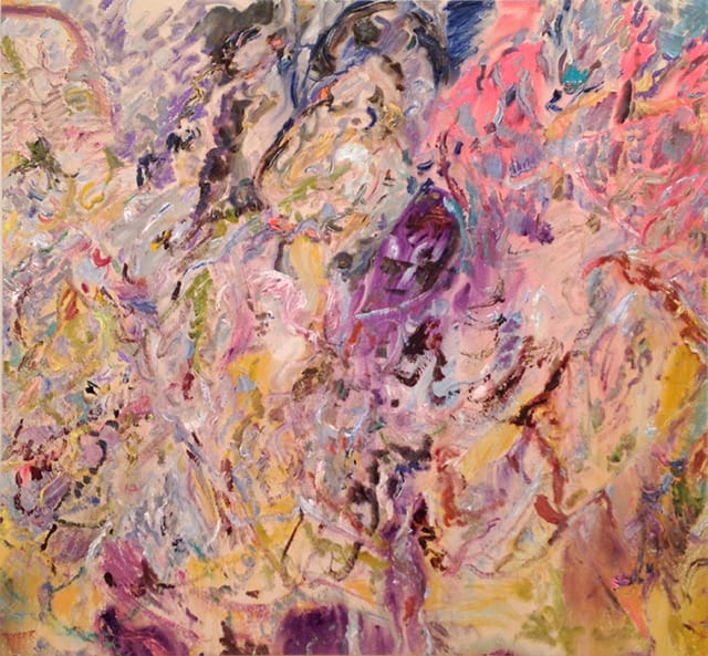 Larry Poons, "She Turns" (2012) (Image courtesy Jason Andrew)