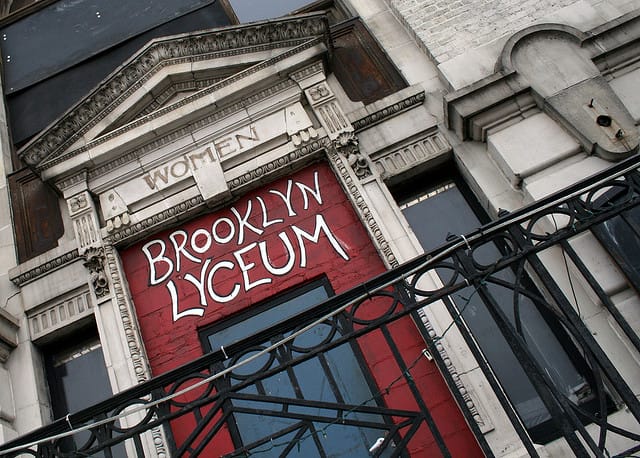 Brooklyn Lyceum (photograph by David Boyle/Flickr user)