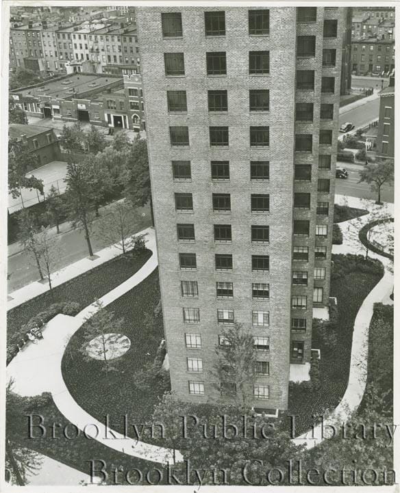 Unknown photographer, "Clinton housing" (194?)