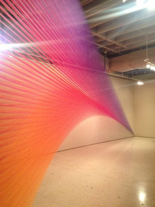 Gabriel Dawe, "Plexus no. 21" (2013)