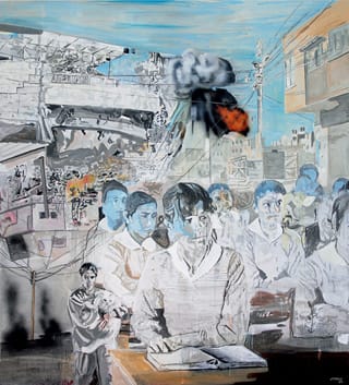 Jeffar Khaldi, "Special Report" (2009) (image courtesy Gallery Isabelle Van Den Eynde, Dubai, UAE) (click to enlarge)