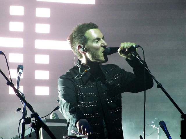 Robert Del Naja of Massive Attack (via ocad123/Flickr user)