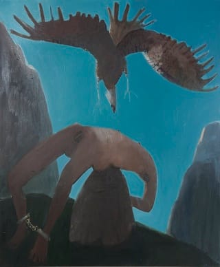 Kyle Staver, "Prometheus," 64"x54"