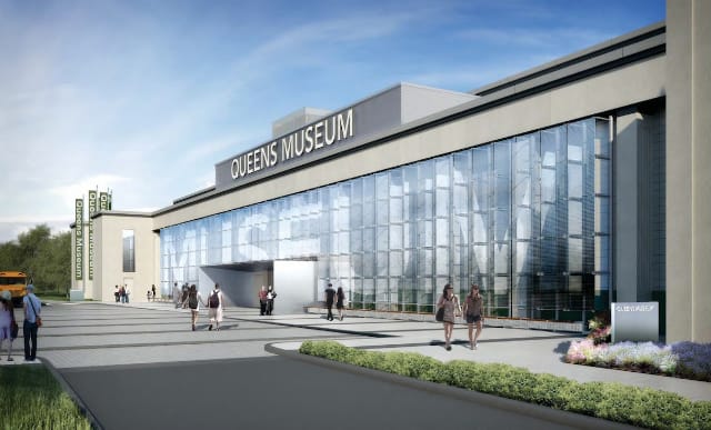 Rendering of expanded Queens Museum (Courtesy of Grimshaw and the Queens Museum of Art)