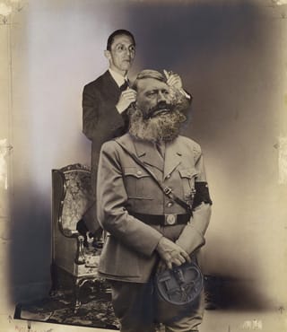 John Heartfield, AIZ 16, “MIMIKRY” cover, April 1934 (via)