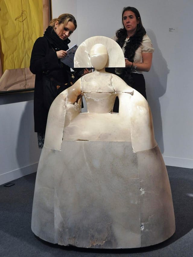 Seen at last year's Armory Show (image via Flickr/j-No)