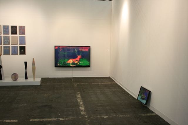 Jacco Olivier at Marianne Boesky's booth