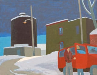 Edward Avedisian, "Untitled 0644." Acrylic on canvas, 24 x 30 in.