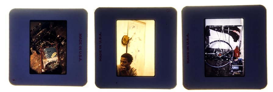Photographs of Basquiat by ___ (Images via Animal New York)