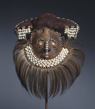 Art without an author: a Moshambwooy mask from the Kuba people of the Democratic Republic of the Congo. (Image via brooklynmuseum.org)