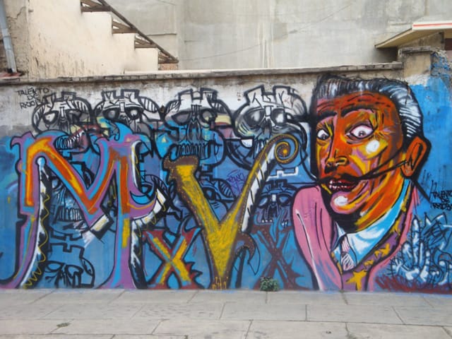 A work by Li Q (image via facebook)