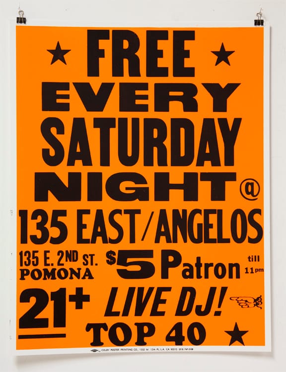 Poster from the Colby archive