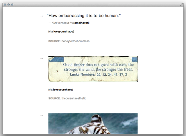 Screenshot from Brad Troemel and Jonathan Vingiano's "Echo Parade"