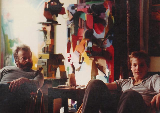 Edward Avedisian with his son Joseph 